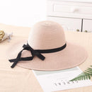 summer straw hat women big wide brim beach hat sun hat foldable sun block UV protection panama hat bone chapeu feminino