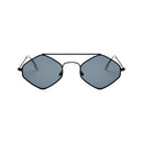 Designer Sunglasses Women Luxury Sun Glasses Diamond Rhombus Metal Frame Retro Unisex Men Fashion Eyewear