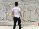 Stainless steel Monkey King Staff  Carving dragon golden Cudgel Sun WuKong weapon in Journey to the West performance practice