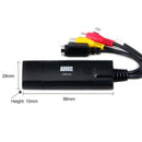 August VGB100 External USB2.0 Video Capture Card Transfer VHS Home Videos to PC/Capture Xbox 360/S-Video/Composite In