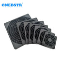 High-Quality Dust Cover Plastic Dust-Proof Net Computer Case Fan 4/5/6/7/8/9/12CM Three In One Grille For  AC/DC Fan Hot Sales