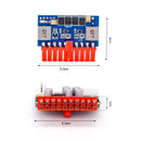 RGEEK 直流输入 DC-ATX 120W 20针电源模块开关 Pico PSU 自动迷你 ITX 高性能 DC-ATX 电源模块 ITX