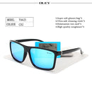 OLEY Polarized Men Sunglasses brand designer Retro Square Sun Glasses Accessories Unisex driving goggles oculos de sol Y6625