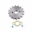 TDPRO 420链条14T/15T/16T/17T 17MM小齿盘适用于摩托车ATV卡丁车50cc 70cc 90cc 110c 125cc越野摩托车