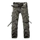 Top quality men military camo cargo pants leisure cotton trousers cmbat camouflage overalls 28-40 AYG69