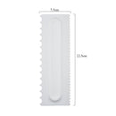 Cake Decorating Comb Cake Scraper Smoother Cream Decorating Pastry Icing Comb Fondant Spatulas Baking Pastry Tools