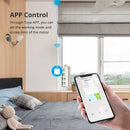 Zemismart 威士智能 Zigbee 2N 智能卷帘电机，适用于 38 毫米管，支持涂鸦智能生活App、Alexa、Google Home 语音控制