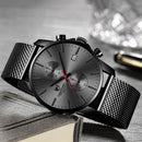 2021 Men Watch CHEETAH Brand Fashion Sports Quartz Watches Mens Leather Waterproof Chronograph Clock Business Relogio Masculino