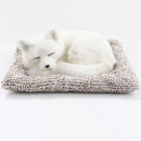 Car Dashboard Ornaments Decor Cute Simulation Plush Cats Dogs Toy Automobiles Decoration Interior Children Gift Auto Accessories