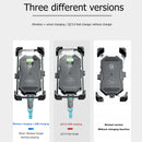 4.7-7 inch Phone Holder Motorcycle QC3.0 Wireless Charger Handlebar Bicycle Bracket Quick Charge USB Charger GPS Mount Bracket