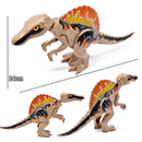 Brutal Raptor Building Jurassic Blocks World 2 MINI Dinosaur Figures Bricks Dino Toys For Children Dinosaurios Christmas
