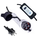 EV Charger Type 1 Type 2 Mode 2 Level 2 EVSE for Electric Car Current Adjustable 5 Meters 10 Meters