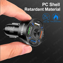 Car USB Charger Quick Charge 3.0 4.0 Universal 18W Fast Charging in car 4 Port mobile phone charger for samsung s10 iphone 11 7