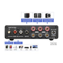 AIYIMA B01 Bluetooth 5.0 Subwoofer Digital Power Amplifier 50Wx2+100W TPA3116 Stereo 2.1 Sound Speaker Amplifier Audio USB Amp