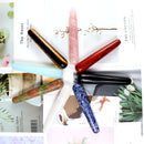 Wholesale Natural Stone Crystal Massage Stick Rose Quartz Wand Face Head Eye Massager Body Neck Health Skincare Acupuncture Pen