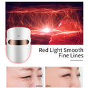 LED Photon Facial Mask Light Therapy Electric Face Massager Skin Rejuvenation Anti-Aging Acne Wrinkle Removal SPA Beauty Machine
