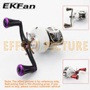EKFan 铝合金渔线轮手柄 120毫米长度 8*5毫米孔尺寸 适用于水滴轮渔线轮摇臂钓鱼配件