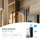 Zemismart 威士智能 Zigbee 2N 智能卷帘电机，适用于 38 毫米管，支持涂鸦智能生活App、Alexa、Google Home 语音控制