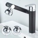 ELLEN Multifunction Bathroom Sink Faucet Hot Cold Water Mixer Crane Antique Bronze Deck Mounted Universal Water Taps EL1326