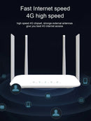 4G CPE 4G wifi router SIM card Hotspot CAT4 32 users RJ45 WAN LAN wireless modem LTE router