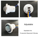 Light Switch PIR Sensor Detector Smart Switch LED 110V 220V PIR Infrared Motion Sensor Switch Auto On Off