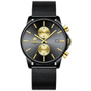 2021 Men Watch CHEETAH Brand Fashion Sports Quartz Watches Mens Leather Waterproof Chronograph Clock Business Relogio Masculino