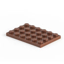 5pcs/lot DIY Blocks Building Bricks Thin 4X6 Educational Assemblage Construction Toys for Children Size Compatible With Brand