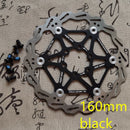 NEW Bicycle Brake 160mm/180mm/203mm Disc Brake MTB DH Disc Rotors Hydreaulic Brake Pad Float Multicolor Brake pad Bicycle Parts