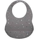 2020 New Printed Carton Silicone Bib Waterproof  Baby Feeding Newborn Cartoon Aprons Adjustable Baby Bibs Burp Cloth