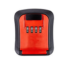 Key Safe Storage Box Wall Mounted Hidden Secret Organizer Box with 4 Digit Combination Password Lock House Car Spare Keys Safe