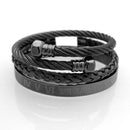 Top Quality Luxury Royal Crown Bracelets & Bangles Fashion Stainless Steel Men' Jewelry Do Not Fade Jewellery Sets Best Gift