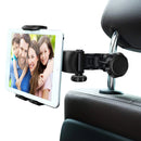 Car Holder 4-11" Tablet Back Seat Universal Bracket 360 Rotating Headrest Mount Microphone Tablets PC Stand for iPad Air pro 9.7