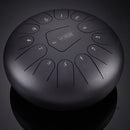 Brand 12 Inch Drum 13 Tone Steel Tongue Drum  With Padded Drum Bag And A Pair Of Mallets  huedrum Yoga Meditation