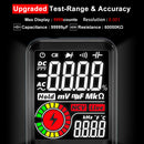 BSIDE Profesional Digital Multimeter Smart 9999 EMF Multitester DC AC Voltage Capacitor Ohm Diode Live Electric Tester USB charg