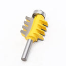 8mm,6mm,1/4 inc Shank Rail Reversible Finger Joint Glue Router Bit Cone Tenon Woodwork Cutter Power Tools Wood Router Cutter