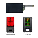 Sharp04 LS055R1SX04 带玻璃保护膜 MIPI 转 Sharp03 2K 5.5英寸 SX04 LCD 树脂 适用于 Photon Elegoo mars 3D 打印机