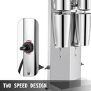 SucceBuy Milk Shake Machine 800ML Commercial Auto Double Cup Milkshaker StainlessSteel Shaking Maker Bubble Boba Tea Drink Mixer