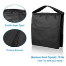 Photography Black Sandbags Use For Background Backdrop Stand,Photo Studio Boom Arm Cantilever Light Tripod,Heavy Duty Sand Bag