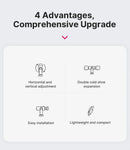 Ulanzi ST-06S Vertical Shooting Phone Mount Holder for DSLR Camera Monitor Mount Tripod Mount Clamp for Smartphone Vlog Shooting