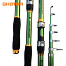 GHOTDA 2.1米-3.6米 鲤鱼竿 抛竿 硬质玻璃钢碳素伸缩鱼竿 钓鱼竿
