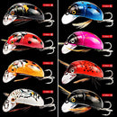 38mm/4.1g Fishing Tackle Cicada Bait Fishing Lure Insect Bug Lure Sea Beetle Crank Floating Wobbler For Bass Carp Fishing Tackle