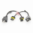 2pcs H4 H/L Relay Harness Wire For 12V 35W 55W 9003 H4 Hi/Lo BiXenon HID Bulb Wiring Controller