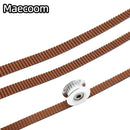 5m/10m//20m/50m/lot GT2-6mm / 10mm open timing belt GT2 belt Rubber Aramid Fiber cut to length for 3D printer wholesale