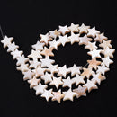 Natural Shell Beads Mother of Pearl Love Star Oval Round Flat Loose Spacer Beads for Jewelry Making DIY Charm Bracelet Necklace