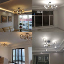 Modern Glass Ball Chandeliers for Dining Room Kitchen Living Room  Bedroom Hanging Ceiling Chandelier Indoor Lighting Fixtures
