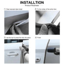 5M/16ft Universal Car Door Edge Scratch Protector Sealing Strip Engine Hood Trunk lid Trim Rubber Seal Protection Decoration