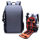 Photo Shoulders Backpack Waterproof Nylon Case fit 15.6" Laptop Bag w USB Port for Canon Nikon Sony SLR Photography Lens Tripod