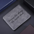 Picture Wallet Custom Engraving Wallet Frosted Retro Multifunction Wallets Multi Card Holder Leisure Coin Bag Father's Day Gift