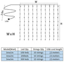 3M Christmas Lights LED Curtain Garland Merry Christmas Decorations For Home New Year Gifts Xmas Navidad Wedding Party Decor