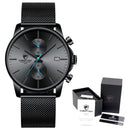 2021 Men Watch CHEETAH Brand Fashion Sports Quartz Watches Mens Leather Waterproof Chronograph Clock Business Relogio Masculino